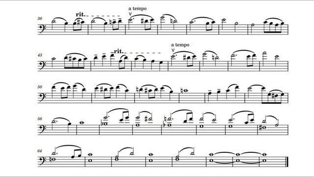 Goltermann La Foi (The Faith)Op.95/ No.1 , 골터만 라포이 첼로(♩=85)/반주와 함께 즐기는 첼로 (악보○) смотреть онлайн