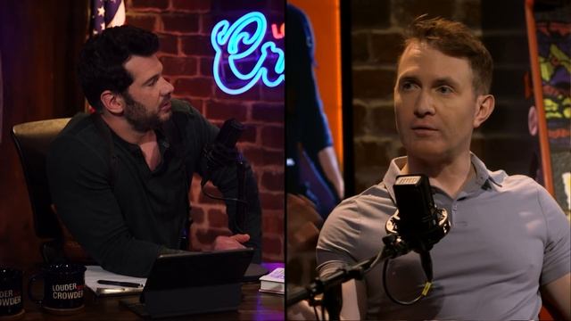 What Is a Christian Atheist? Douglas Murray Stops by the Studio to Explain! | Louder With Crowder смотреть онлайн