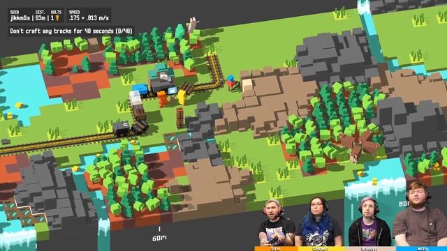 UNRAILED! - #10 - NEW UPDATE!! (4 Player Gameplay) смотреть онлайн