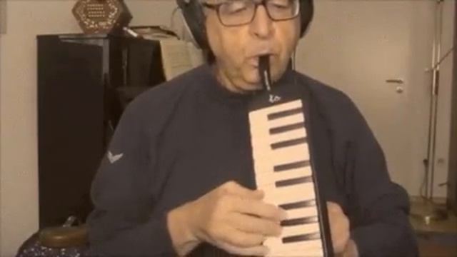 "Smiling Alphorn" played with the melodica смотреть онлайн