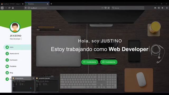 Portafolio Web CMS para Freelancer en PHP y MYSQL смотреть онлайн