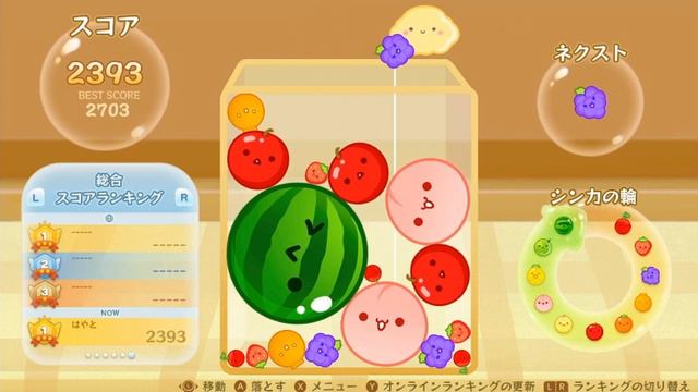 Finally Created Watermelon!? Over 2800 Points !! [Suika Game]