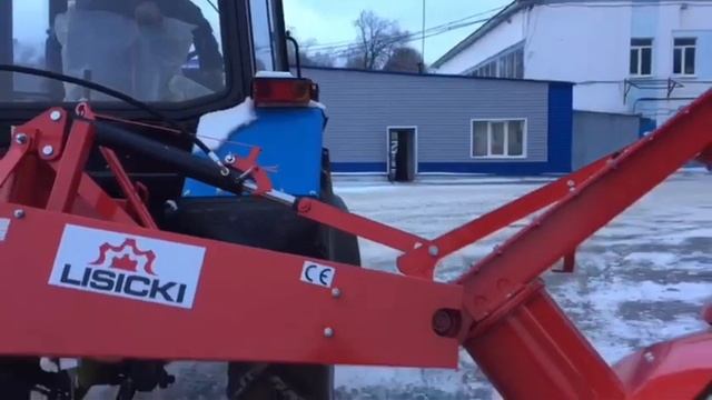 Роторная косилка Lisicki с гидроцилиндром НОВИНКА 2018 ГОДА!!! смотреть онлайн