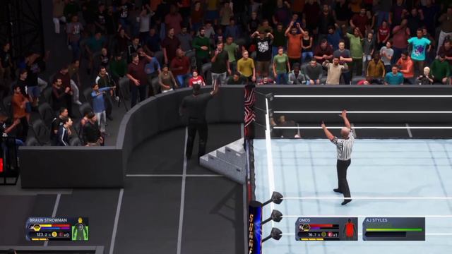 Braun Strowman Vs Omos Jordan omogbehin |WWE summerslam 2021 смотреть онлайн