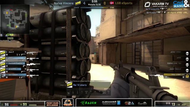 FACEIT League CS:GO 2015 : LGB vs Na`Vi (FR) - Week 1 Day 1 смотреть онлайн