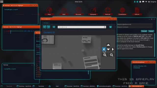Exploring hidden info on CCTV cameras - Guide 24 - Grey Hack 0.7.3 смотреть онлайн