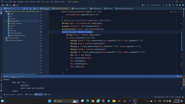 Sort HTML files using java & .bat смотреть онлайн