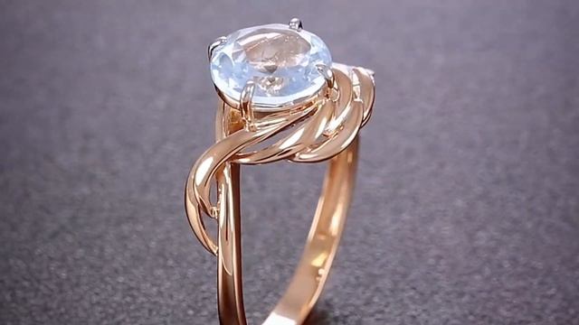 ЗОЛОТОЕ КОЛЬЦО С ОГРОМНЫМ ТОПАЗОМ ОТ ЮВЕЛИРНОЙ КОМПАНИИ ПЛАТИНА! смотреть онлайн