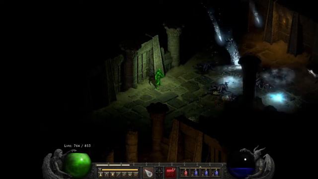 [Diablo 2 Resurrected] Sorceress's cold damage can damage immune monsters. смотреть онлайн