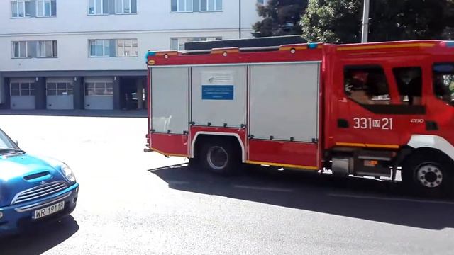 Wyjazd alarmowy 331[M]90,21,43 do zdarzenia. смотреть онлайн