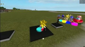 Sonic R in Roblox (Sonic Roblox Fangame)