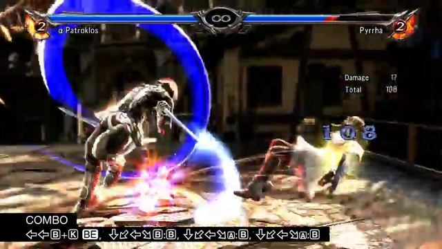 SOULCALIBUR V Official Guide ALPHA PATROKLOS COMBOS, Video 10_30 смотреть онлайн