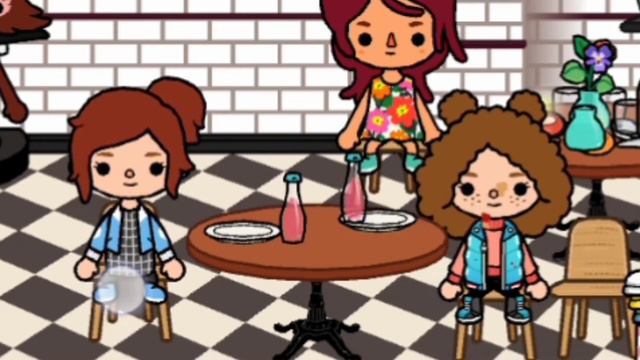 ༄☆🥐ночёвка с лучшей подругой//тока бока//ночёвка с Хлоей🥞᯾᯽