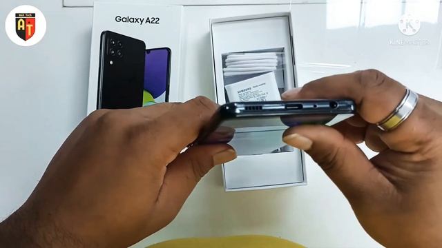 SAMSUNG GALAXY A22 4G BLACK UNBOXING || 2021 || ??? смотреть онлайн