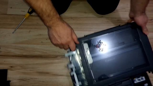 DISASEMBLY - Canon Pixma MG4250 - fixing paper feeding error (HD) смотреть онлайн