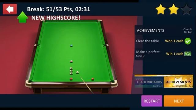 Snooker Stars. IOS. Прохождение уровней. смотреть онлайн