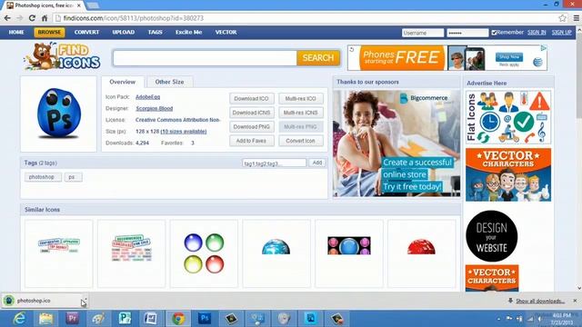 How to Change an Adobe Icon : Photoshop Elements смотреть онлайн