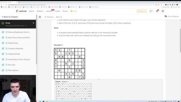 Решаем Leetcode на JS: Valid Sudoku