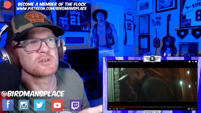 TYLER BRADEN "SECRET" - REACTION VIDEO - SINGER REACTS смотреть онлайн