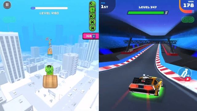 Going Balls Race 10 Vs Juice Run, Sandwich Runner, Giant Rush, Race Master 3D All Levels Gameplay смотреть онлайн
