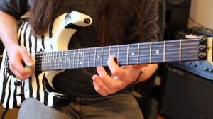 Europe The Final Countdown guitar solo lesson! Weekend Wankshop 123.mp4