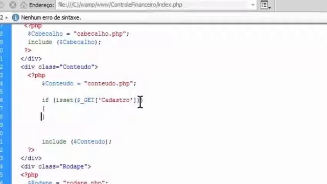 Site em PHP com DreamWeaver - Criando link via Get URL 7/9 смотреть онлайн