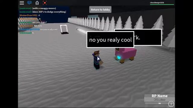 ROBLOX game | undertale Rp | i'm look realy cool pink sheep смотреть онлайн