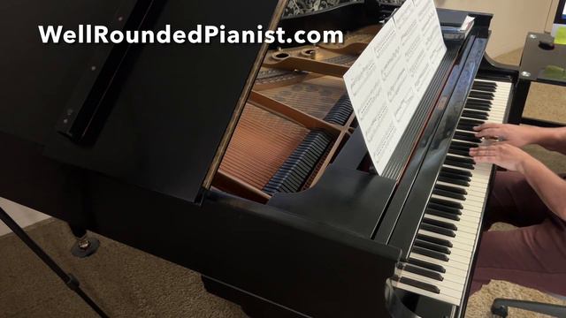 SCARLATTI: Sonata in B Minor (K. 27) -- played at 63 bpm with metronome смотреть онлайн