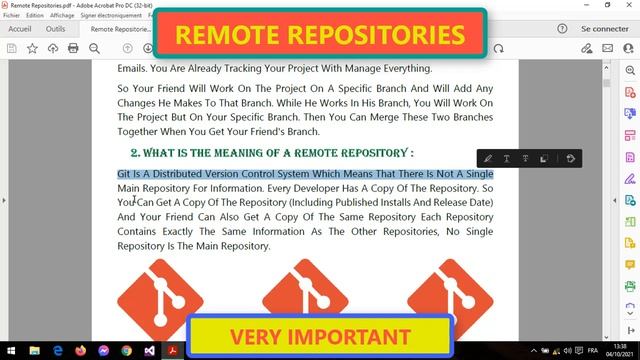 #42 : Course Git && Github | Remote Repositories | Introduction | Github vs Git | Part 1 смотреть онлайн