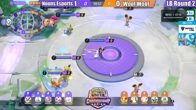Nouns Esports vs Woof Woof - PUCS EU Februrary LB Quarter Final - Pokemon Unite Tournament смотреть онлайн