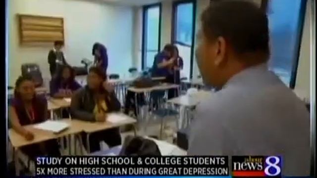 Discussing study on students' stress смотреть онлайн