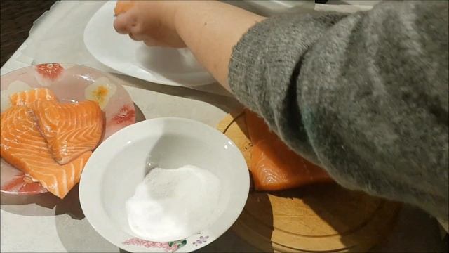 Как засолить красную рыбу самому, очень ПРОСТО! Канада, жизньв Канаде.