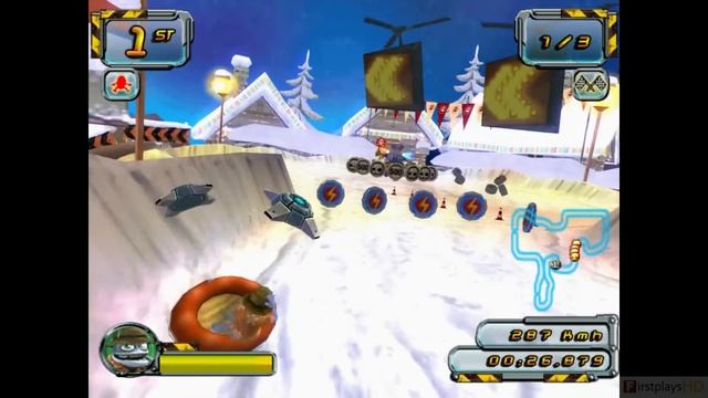 Crazy Frog Racer 2 PC Gameplay 1080P смотреть онлайн