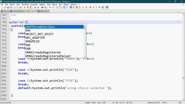 Java Tutorial | Session 11| if else | switch | for смотреть онлайн