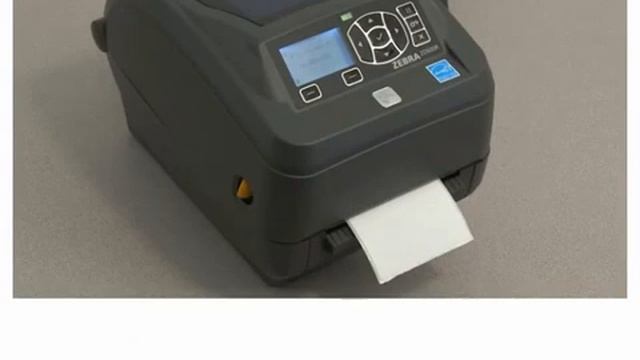 Zebra ZD500 Printer RFID Calibration смотреть онлайн