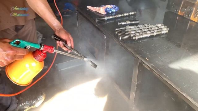 Hyundai Excavator Hydraulic Main Assembly Restoration || How To Repair Excavator Main Assembly ||