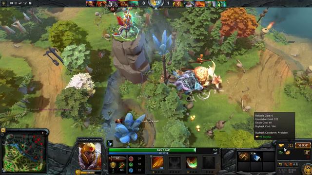 Dota 2 Guide - How To Cliff Jungle as Legion Commander смотреть онлайн