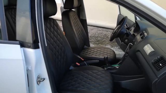 Авточехлы на Фольксваген Поло ромб смотреть онлайн