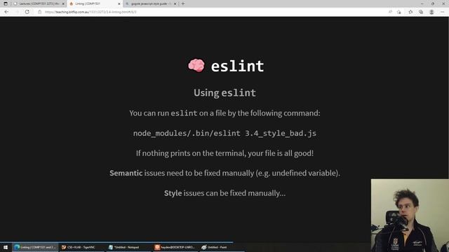 COMP1531 22T3 - 3.4 - ✅ Linting смотреть онлайн