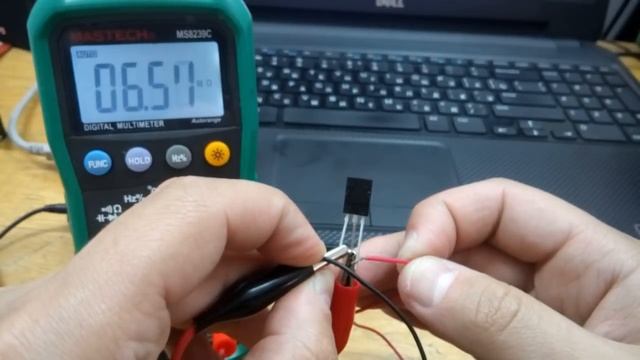 Проверка симистора при помощи мультиметра смотреть онлайн