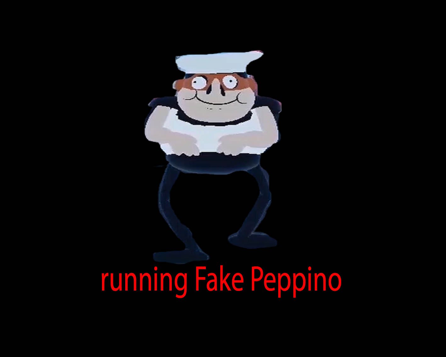 Running Fake Peppino