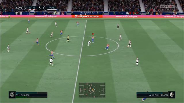 FIFA 22 - Atlético de Madrid vs Valencia | La Liga - PS4 смотреть онлайн