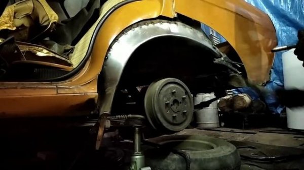 РЕМОНТ АРКИ КОЛЕСА. ЗАМЕНА РЕМ. АРКИ