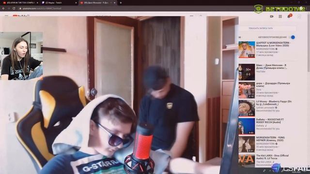 Фруктозка Смотрит: Топ Моменты c Twitch | СБРИЛ БРОВИ ? | Сломал Монитор и Кресло | Побрился Налысо смотреть онлайн