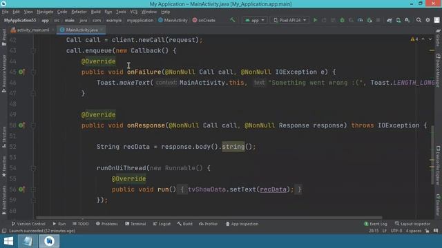 031 - Using JSON objects in Android Studio - the easy way - complete app example смотреть онлайн