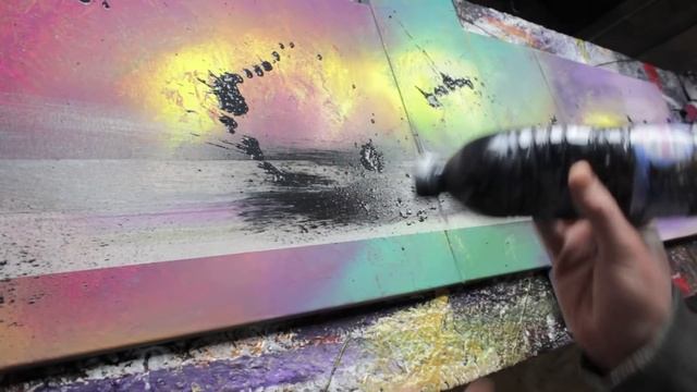 Learn How to Paint Abstract Painting with Acrylics video - Antigone by John Beckley смотреть онлайн