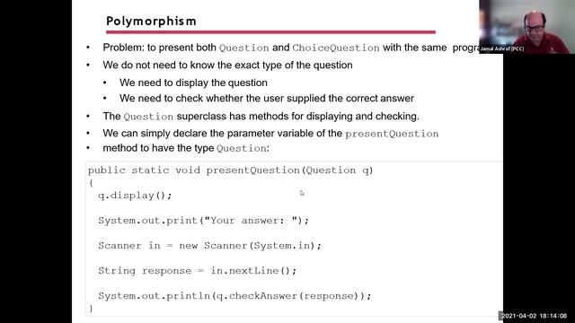Big Java -Chapter 9 Inheritance - Implementing Subclasses - Continued смотреть онлайн