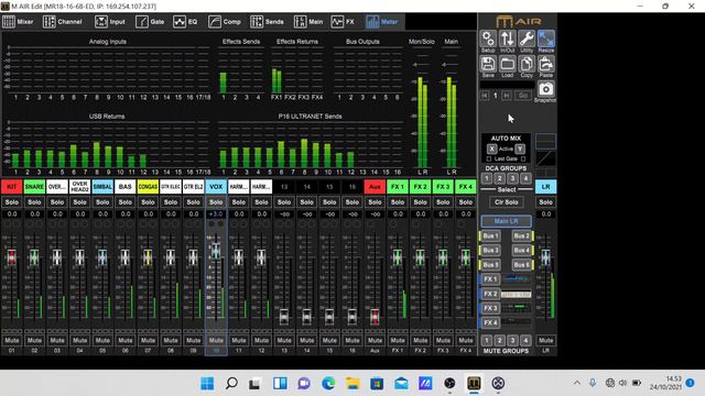 MIXING MULTITRACK MUSIK BAND LIVE #MIDAS MR18 смотреть онлайн