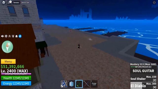 SHOWCASE SOUL GUITAR - BLOX FRUITS смотреть онлайн