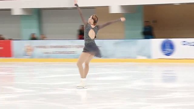 5 й этап Кубка России Ростелеком 2018 19 Жeнщины, MC Короткая программа 1# Анастасия КОЛОМИЕЦ СПБ смотреть онлайн